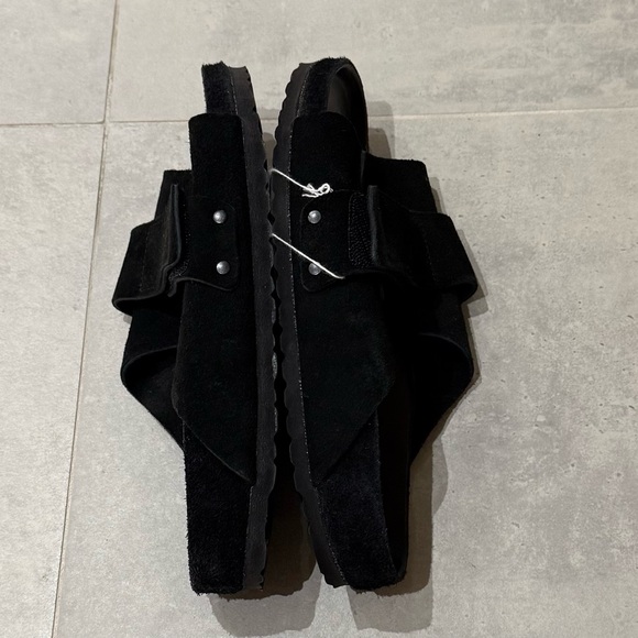NWT • Birkenstock • Kyoto Suede Leather • Black - Picture 5 of 6